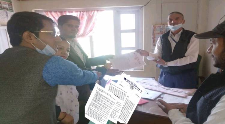 अखिल नेपाल शिक्षक संगठन अर्घाखाँचीले बुझायो ध्यानाकर्षण पत्र