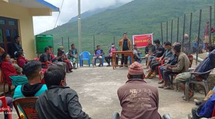 दोलखामा जनसङ्गठन तथा जनसेवा अभियान उद्घाटन